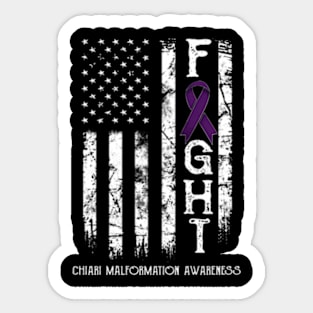 Chiari Malformation Warrior Sticker